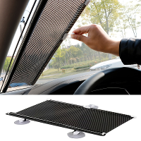 Auto Voorruit Zonnescherm Blokkeerder Raam Warmteschild Zonneschermen Bescherming Anti UV Intrekbare Auto Raam Zonnesche