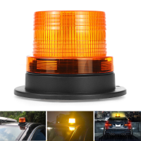 Autobus Dak Nood Flash Stroboscoop Rond LED Zwaailicht Waarschuwingslampje Magnetisch