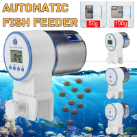 Automatische aquarium Automatische visvoeder Lcd scherm Voerbak met grote capaciteit