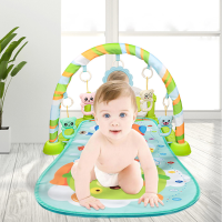 Baby Activiteit Speelkleed Baby Gym Educatief Fitness Frame Multi beugel Baby Speelgoed Muziek Piano Spel Kruipen Matten