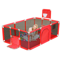Babybox voor Kinderen Speeltuin Babymeubels Bed Barrières Veiligheid Vouwen Babypark Babybedje Indoor Baby Veiligheidshe
