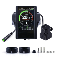 BAFANG P850C Kleurful Scherm USB Opladen Elektrische Fiets Instrument Snelheidsmeter Voor Bafang Elektrische Fiets Mid M