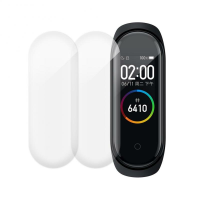 Bakeey 2 STKS Anti kras PMMA + PET 3D Arc Edge Volledige dekking Bekijk Screen Protector Film voor Xiaomi Mi band 5 Armb