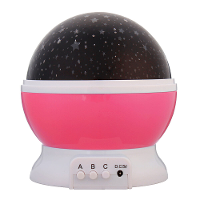 Bakeey automatisch roterende Starry Sky projectielamp Star Moon Colorful Diamond Starlight projector USB LED nachtlampje