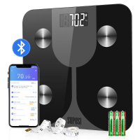 Bakeey Bluetooth Smart Body Fat Scale Huishoudelijke elektronische lichaamsgewichtweegschaal