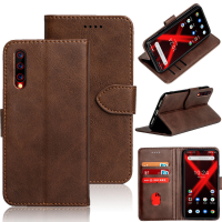 Bakeey Flip kaartsleuf Portemonnee Schokbestendig PU leer Full Body beschermhoes voor UMIDIGI X.