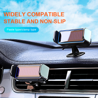 Bakeey JK 670 Solar Energy Power Electric Slimme Sensor Auto Telefoonhouder Auto Support Mount Car Phone Bracket Univers