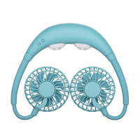 Bakeey Massagebord Nekventilator LED USB Opladen met geurverspreider Ventilator 7 bladige ventilator 3 Windsnelheid inst