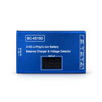 BC 4S15D 2 4S Lipo Batterij Balanslader Met Spanningsweergave voor RC FPV Quadcopter Frame Drone