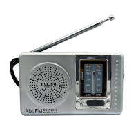 BC R2048 Mini Draagbare Radio met Telescopische Antenne AM FM Dubbele Band Muziekspeler Ingebouwde Luidspreker Handheld