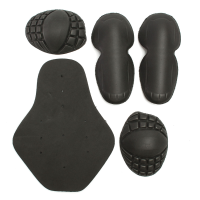 Beschermhoesjes voor motorrijderspakken Vijfde set schouders Elbows Back Chest Knip