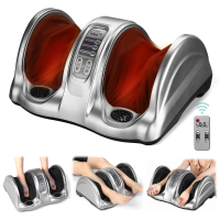 Binecer 8802S Voetmassageapparaat met Shiatsu Guasha kneedbeen met optionele verwarming van 140°F en 4 modi 3 intensitei