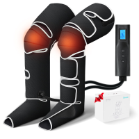 Binecer LM 1.3 Leg and Foot Massager with 40 55°C Heating Function Foot and Calf Leg Massager for Muscle Relax and Pain