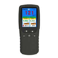 Binnen Draagbare PM2.5 Detector Multifunctionele Thermohygrometer Thuis LCD Digitaal luchtdetector Intelligent Luchtkwal