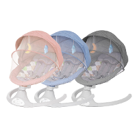 Bioby Elektrische Baby Schommel Stoel Vijf Schommel Hoek Modi Baby Schommelstoelen Bluetooth Muziek Afstandsbediening Wi