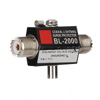 BL 2000 Coaxiale Verlichting Beveiligingsbeschermer PL259 Vrouwelijk naar PL259 Vrouwelijk Coaxiale Verlichtingsarresteu