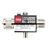 BL 2000 Coaxiale Verlichting Overspanningsbeveiliging PL259 Mannelijk naar PL259 Vrouwelijk 400W 50 Ohm Coaxiale Verlich