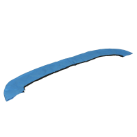 Blauwe 4 Boog 600D Bimini Top Boot Cover Marine Boot Schaduw Canopy Jacht Dakzeil Stofkap met Rits