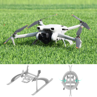 BRDRC Verhoogde Hoogte 26mm Opvouwbaar Landingsgestel Skid Benen Beschermer Ondersteuning voor DJI Mini 3 / Mini 3 PRO R