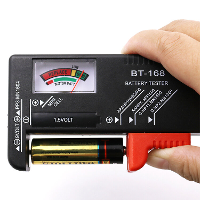 BT 168 AA/AAA/C/D/9V/1.5V Batterijtester Universele Batterijtester voor Knopcellen met Kleurcodering en Meterweergave