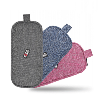 BUBM Draagbare Opbergkoffer Nylon Geborstelde Waterdichte Stof Multifunctionele Elektronische Accessoires Tas Kabel Opla