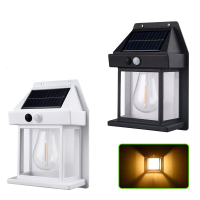 Buiten Zonneverlichting Wolfraamdraad Waterdichte Muurlamp Tuin Inductielicht Tuin Villa Nachtlicht