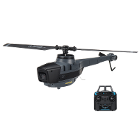 C128 2.4G 4CH 6 assige Gyro 1080P camera Optische Flow Lokalisatie Hoogtebehoud Flybarless RC helikopter RTF