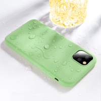 Cafele Smooth Shockproof Soft Vloeibare siliconen rubberen achterkant Beschermhoes voor iPhone 11 Pro 5,8 inch