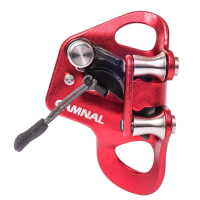 CAMNAL Klimkam Riser Ascender Roestvast stalen katrolkam Rising Device 8 13mm Touw Ascender
