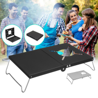 Camping Opvouwbare Kachel Tafel Draagbare BBQ Grill Opvouwbare Picknick Bureau BBQ Kachel Stand Beugel voor Camping Pick