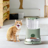 CATLINK 3.5L YOUNG AI Intelligente feeder Slimme APP bediening Voedselopnamemonitor Dubbele toevoer Keramische kom van X