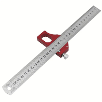 Combinatiesquare 0 300mm Timmermanssquare Hoeklat 45/90 Graad Markering Met Precisie Geëtste Schalen