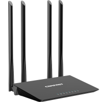 Comfast Dual Band Gigabit WiFi router voor draadloos internet, 1200 Mbps draadloze gaming router Smart Home router