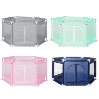 Comomy 6 Zijdige Baby Speelhek voor Baby's Baby Speeltuin Peuters 6 Panelen Veiligheid Opvouwbaar Indoor Outdoor Kids Sp