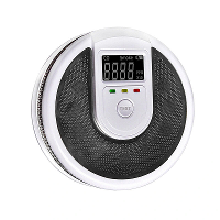 Compound Rook  en Koolmonoxidelekdetector LCD scherm Geluids  en Lichtalarm Probleemoplossingsfuncties Apparaat voor Bin