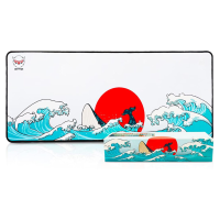 Coral Sea Gaming Computer Muismatten 300*700mm Waterdichte Grote Muismat Antislip Rubber Tafel Mat voor laptop PC Gamer