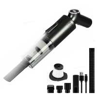 Cordless Powerful Suction Car Vacuum Cleaner Rechargeable With LED Digital Display 5200Pa Portable with Light For Car Ho