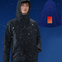 Cotton Smith Y Warm Intelligent Verwarmingsjack Waterdicht Ademend Warm Winter Heren Verwarmingsjack