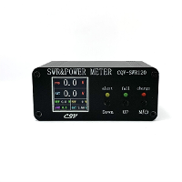 CQV SWR120 Vermogenswattmeter 1,8 MHz 54 MHz Staande golfmeter 240 * 240 Volledig kleur digitaal LCD display SWR Korte g