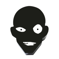 Creatieve Nieuwigheid Licht Grappig Masker Licht Detective Conan Tafellamp Mannen In Black LED Nachtverlichting Ornament