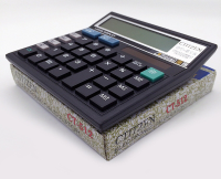 CT 512 Zonnecalculator 12 Digitale rekenmachine Zwarte rekenmachine