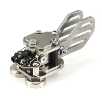 CW Morse Code Keys Automatisch   Radio HAM Verstuur Telegram Dubbel Paddle Met Roestvrijstalen Behuizing Drie Neodymium
