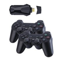 D10 64GB 15000 Games TV Game Console 2.4G Draadloze Gamepad HD Arcade Game speler Meerdere emulators Video Game Stick vo