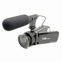D100 1080P HD Digitale camera met 16 miljoen pixels Handheld DV camcorder met microfoon Groothoeklens Videocamera