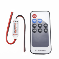 DC5 24V LED RF controller Dimmer 9 toetsen Draadloze afstandsbediening voor éénkleurig striplicht