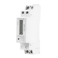 DDS518 5 32A 230V Digitale Eenfase Stroomverbruik Watt Energy Meter kWh Elektrische Din Rail Type Wattmeter