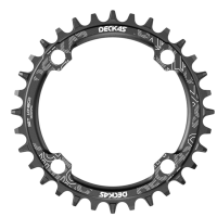 Deckas 104BCD Ronde Smalle Brede Kettingblad MTB Mountainbike Fiets 104BCD 32T 34T 36T 38T Crankstel Tandplaat Onderdele