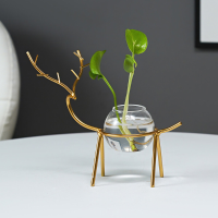 Desktop Hydroponics Vaas Bloempot Decoratie Verse Desktop Kleine Aquarium Kantoor Bureau Woonkamer Creatieve Plant Vaas