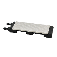 Diamant Slijpsteen Set met Verstelbare Antislip Houder 8 Inch 400/1000 Korrel Fijne Dubbelzijdige Plaat Slijpsteen Mesge