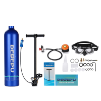 DIDEEP 1L Draagbare Mini Zuurstoftank Lucht Zuurstofcilinder Ademen Duiken Onderwater Zuurstofcilinder